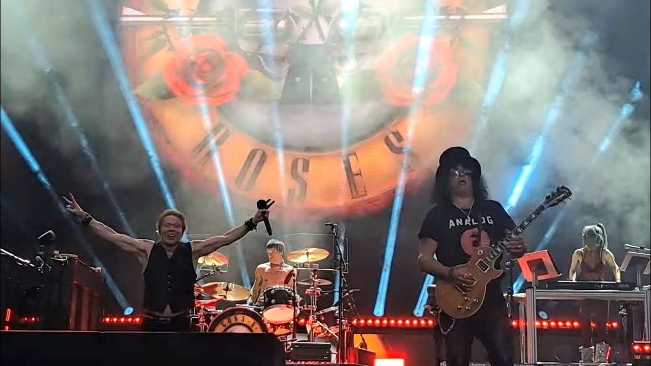 Guns N’ Roses - Paradise City, 2025 Tour Live, HQ Audio & Video