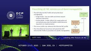 Managing Ultra Ethernet Using OCP Standards