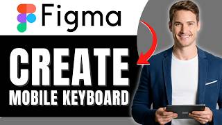 Figma में असली मोबाइल कीबोर्ड कैसे बनाएं | रियलिस्टिक प्रोटोटाइप ट्रिक | आसानी से 2026 screenshot 5