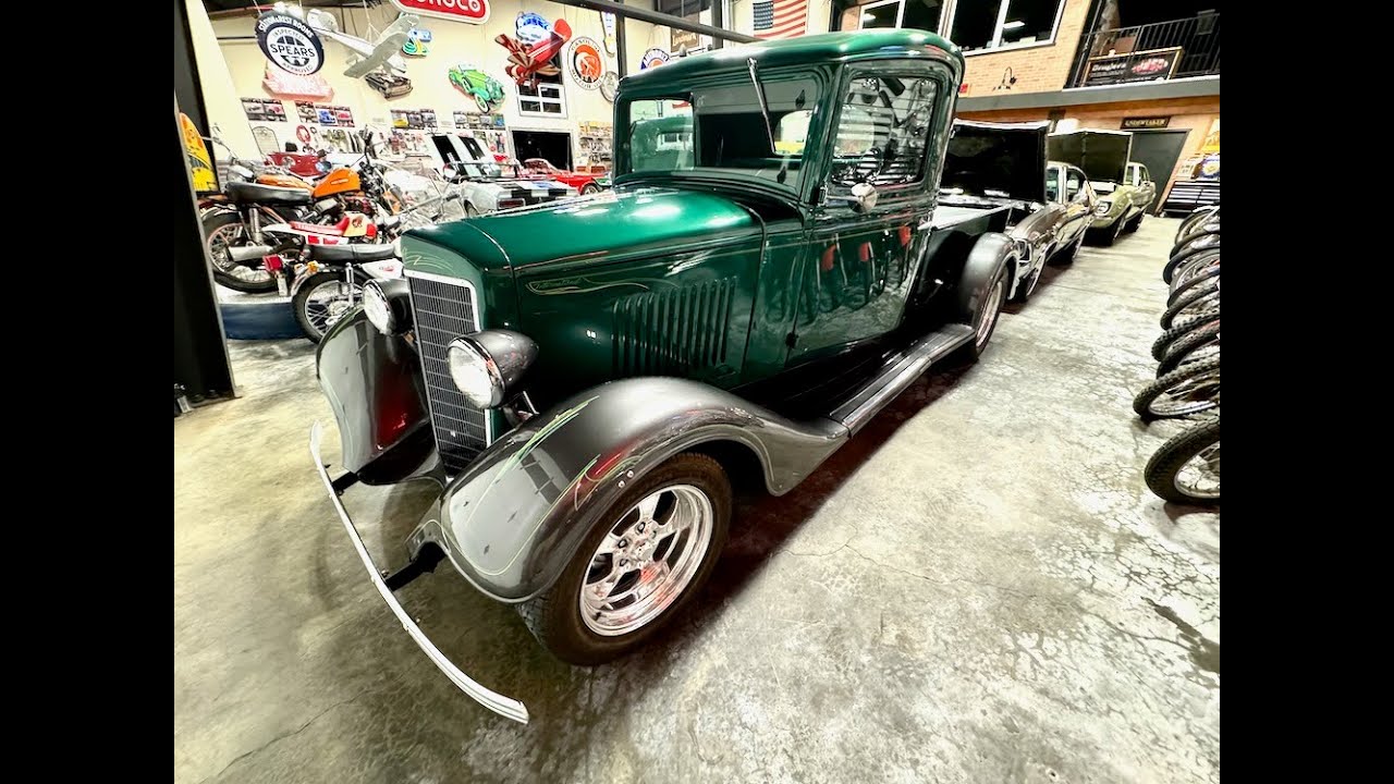 1934 International Custom pick up | Dragers Classic Cars