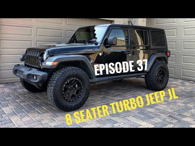 8 seater Turbo Jeep Wrangler JL - YouTube