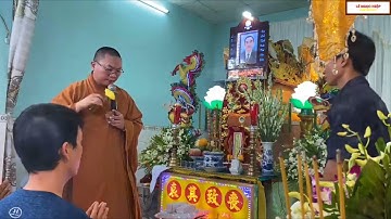 LỄ THÀNH PHỤC PHÁT TANG,CÚNG CƠM. THẦY HUỆ THÀNH. LÊ NGỌC HIỆP.