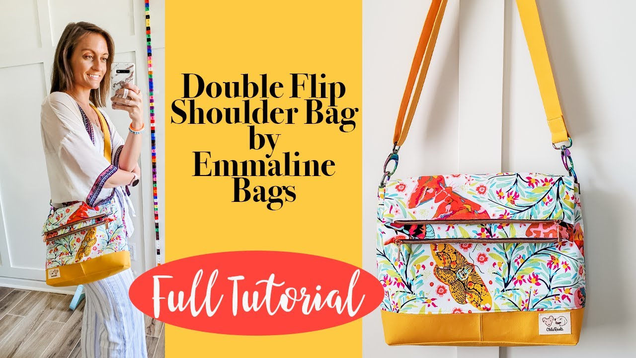 Double Flip Shoulder Bag Hardware Kit Copper Pattern  Emmaline bags,  Shoulder bags pattern, Purse hardware