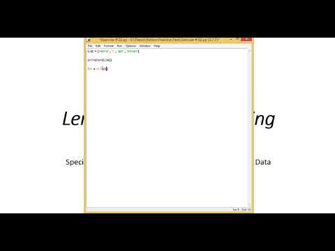 Len(), Range() & Looping in Python [ENG] Module 2 Lecture 2 ZE - 209