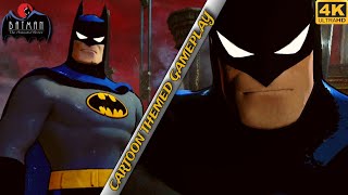 Batman Arkham knight | Batman The Animated Series Cartoon Accurate Themed Bat Suit Mod (Cel-Shaded)