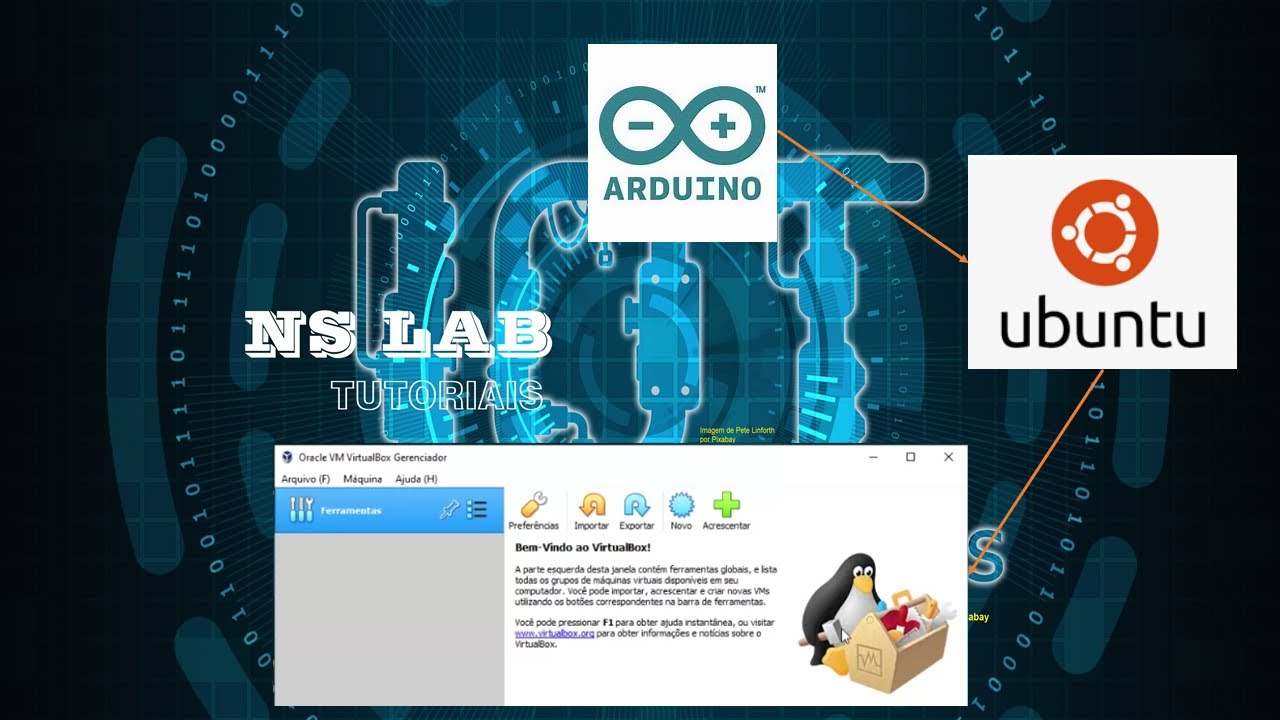 Arduino - VirtualBox - Ubuntu - Debian - Tutorial 2: Instalação do ...