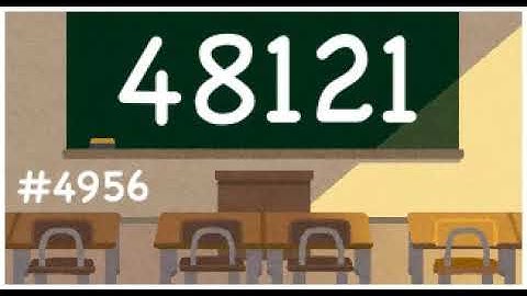 Count up 4901st to 5000th prime numbers! 1st channel.