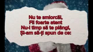 Moș Crăciun vine-n oraș- Karaoke 🎅