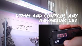 eerlijk Doorzichtig Gewoon This little box will blow your mind 🤯 - BEST AQUARIUM LED REMOTE - with  build in timer and dimmer - YouTube