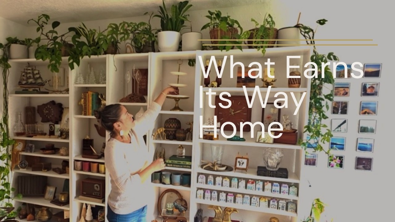 Thrift With Me + Styling + Intentional Home Decor