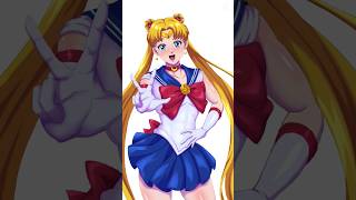 Sailor Moon / Usagi Tsukino #shorts #drawing #speeddrawing #figuredrawing #anime #sailormoon