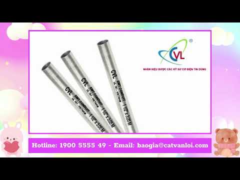 Video Giới thiệu ống thép luồn dây điện trơn EMT được các kỹ... - youtube