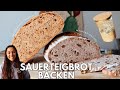 Sauerteigbrot backen für Anfänger | Dattel-Walnuss und Getrocknete Tomaten -Brot | Einfache Rezepte