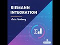 RIEMANN INTEGERATION-(02) | INTEGERAL CALCULUS | PART-(04)