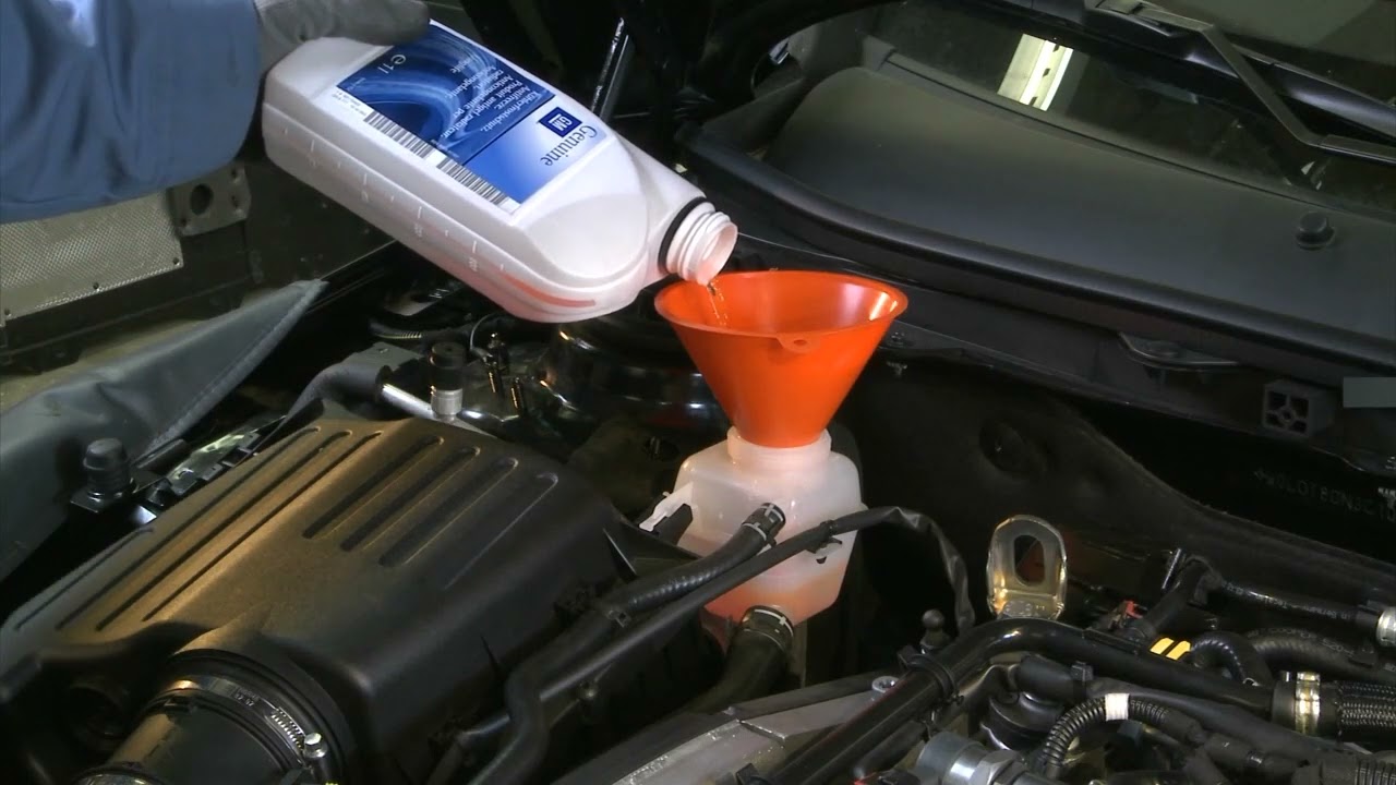 Проверка контура охлаждения малого турбокомпрессора на двигателе Opel A20DTR (LBY)