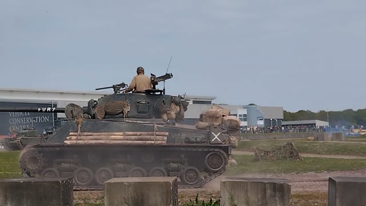 Fury M4 Sherman – The Movie Star Tank on the Move!