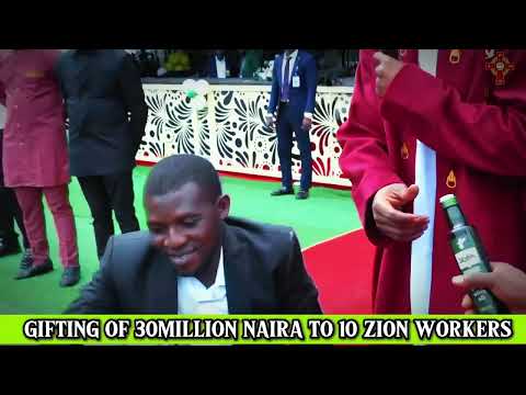 Watch The latest MILLIONAIRES In ZION ministry as EVANG EBUKA & ENGR CC Gifted 30Million Naira