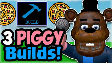 3 INSANE Piggy Build Mode Creations #6 (How to Build Them) [Five Nights at Freddy