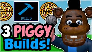 3 INSANE Piggy Build Mode Creations #6 (How to Build Them) [Five Nights at Freddy's]🐻🎤