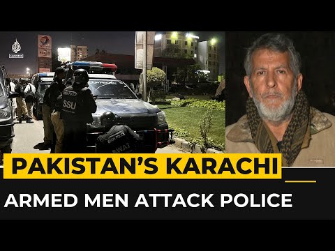 Armed men attack police compound in Pakistan’s Karachi