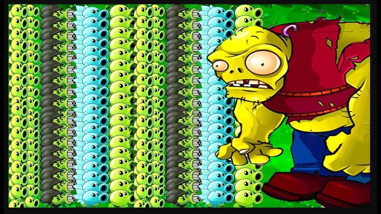 All Pea PvZ vs All Zombie Zomboss | Plants vs Zombies Battlez - YouTube