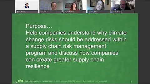 Creating Resilient Supply Chains in the Face of Climate Change and COVID