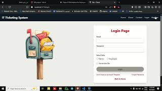 IT Ticketing System – React Web App Template