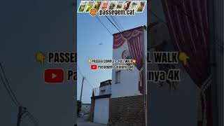 Sunset Street Art Walk in Penelles - 4K POV
