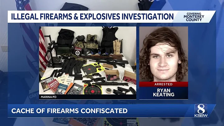 Marina man arrested with weapons cache and bomb materials