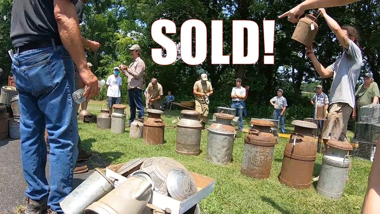 Buying Contents Of An Old Farm At Auction Youtube