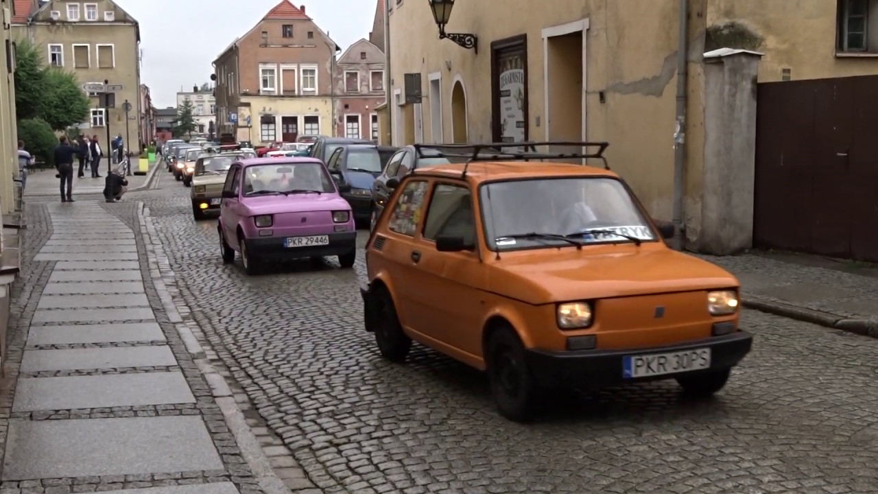 Retro Rynek Wschowa Zlot FIAT 126 YouTube