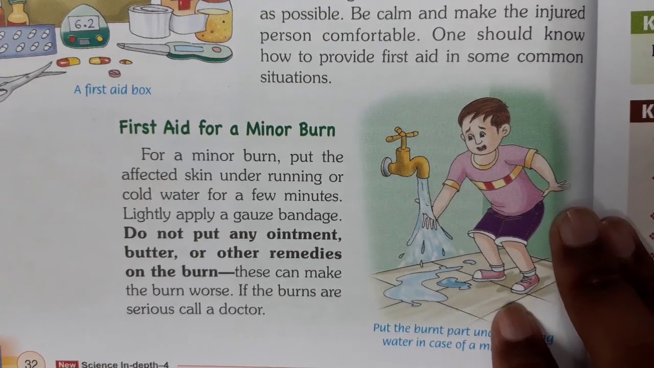Class 4th Chapter 3 Safety and First Aid - YouTube