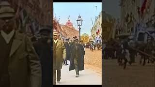 Москва, Тверская Улица, 19 Мая 1896 Года (Новая Колоризация И Звук) #Colorization #Colorize