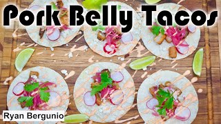 PORK BELLY TACOS