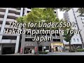 Three for Under $500: Hakata Apartments Tour