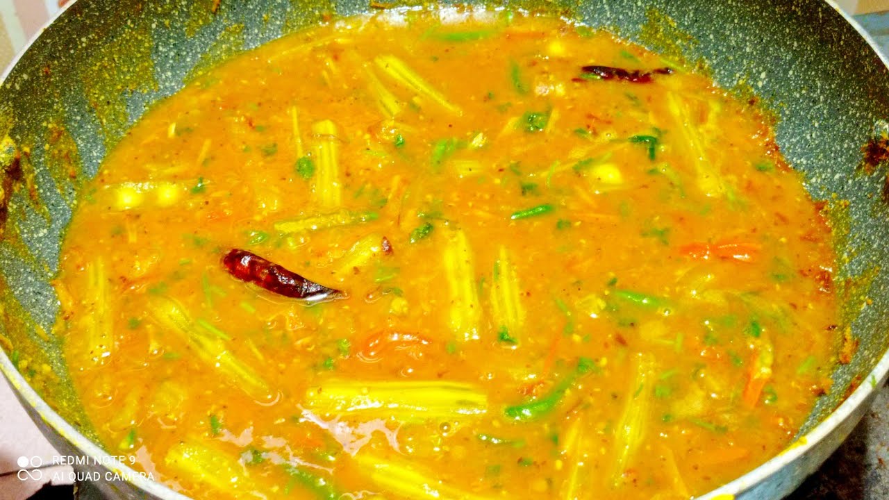 Drumstick Dal Recipe Sajna Diye Dal Ranna Recipe YouTube
