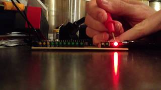 Relay Computer: ALU Control Card LED Test