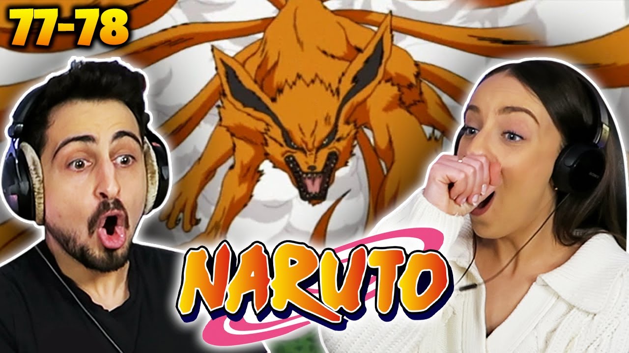 THE FOX!! 🔥 THIS FIGHT IS INSANE! *NARUTO* Episodes 77 & 78 REACTIONS!