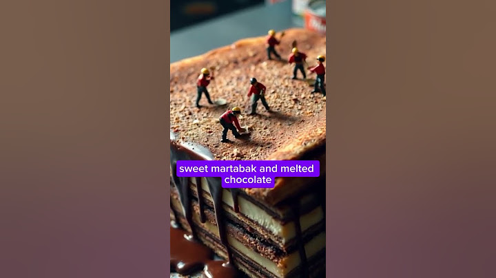 :Tiny Workers vs Giant Martabak! 🍫🧀#shorts #trending #giant martabak#caricature