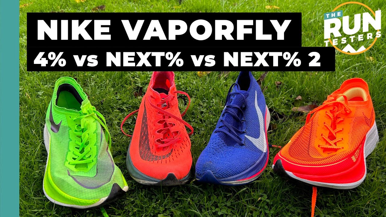 el fin comercio silencio Nike Vaporfly 4% vs NEXT% vs NEXT% 2: How has the Vaporfly changed over  time? - YouTube