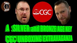 Silver/Bronze Age Keys CGC Unboxing Extravaganza #cgc #unboxing #comicbooks