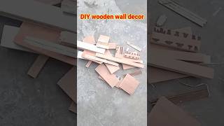 Diy Wooden Wall Decor Using Waste Wooden Pieces