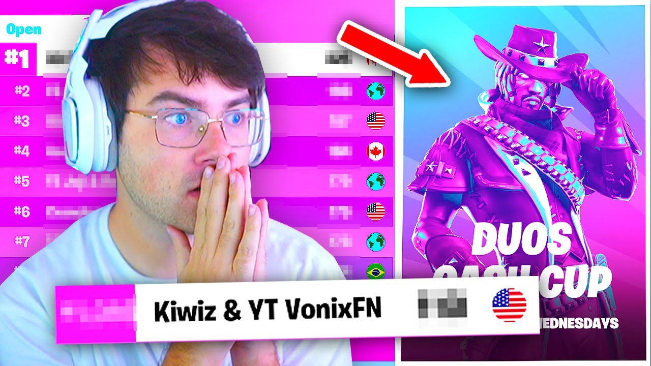 I Competed in the first DUO CASH CUP of Chapter 3 (Fortnite Competitive FULL Tournament)