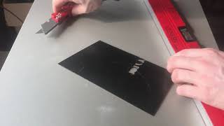 :    ? How to cut a mirror polystyrene?