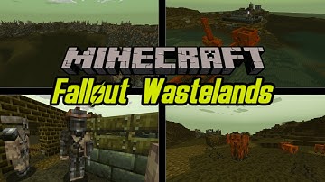 *NIEUW* Fallout Wastelands Mod - Minecraft 1.20.1 (Mod Showcase)