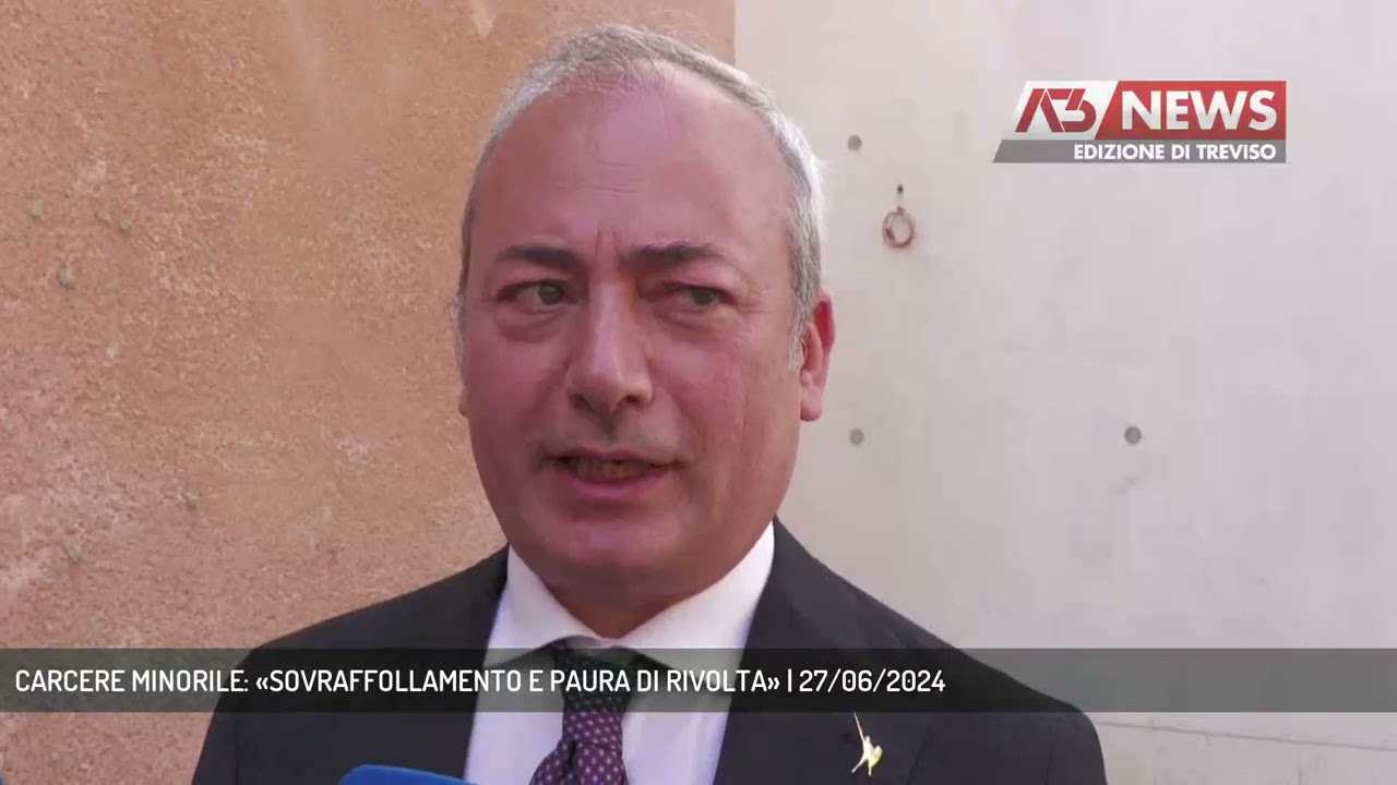 CARCERE MINORILE: «SOVRAFFOLLAMENTO E PAURA DI RIVOLTA» | 27/06/2024