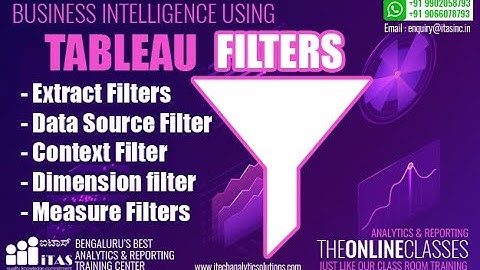 COMPLETE TABLEAU | FILTERS IN TABLEAU