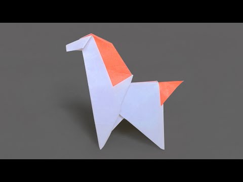 Vidéo: Comment Faire Un Cheval En Origami