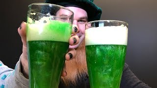 How to make sparkly green beer