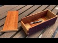 Making a Pencil box - using Hand tools